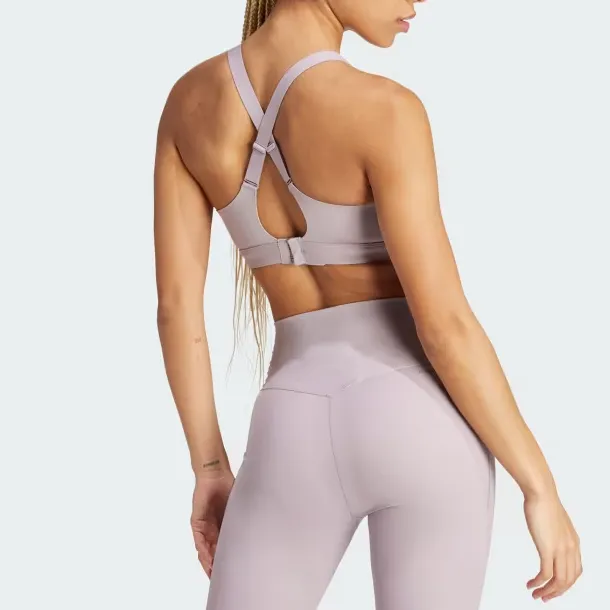 Adidas TLRD IMPACT LUXE TRAINING HIGH-SUPPORT BRA Bra Women's Light Purple-2