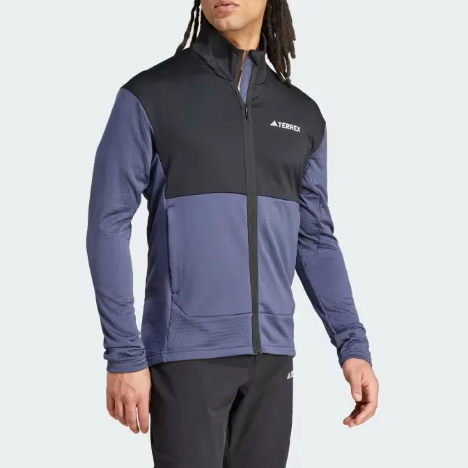 Adidas Free Shipping With AdiClub Terrex Multi Light Fleece Full-Zip Jacket-2