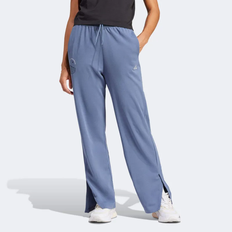 Adidas SPORTWEAR RESORT Knitted Sweatpants Women's Blue-1