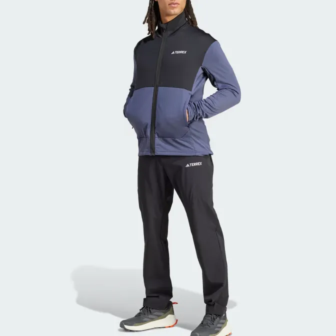 Adidas Free Shipping With AdiClub Terrex Multi Light Fleece Full-Zip Jacket-3