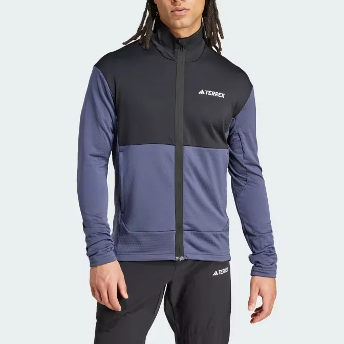 Adidas Free Shipping With AdiClub Terrex Multi Light Fleece Full-Zip Jacket-1