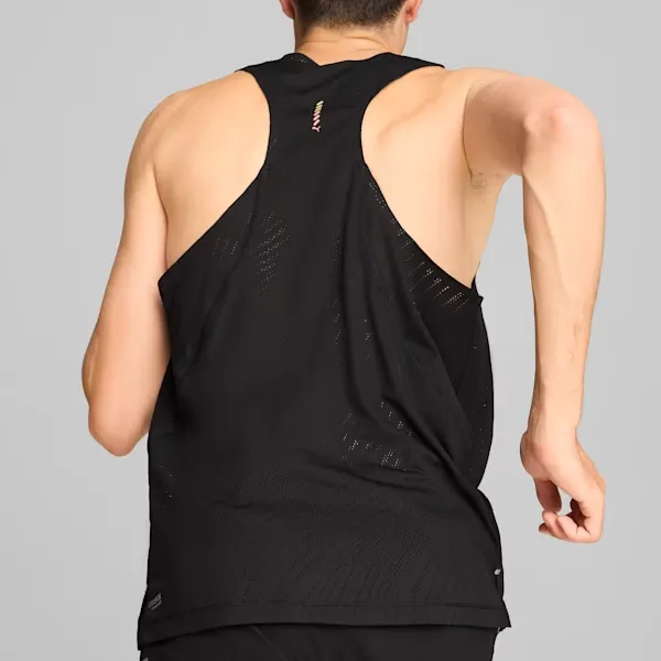 PUMA RUN ULTRASPUN Tank Tops Men's Black-3