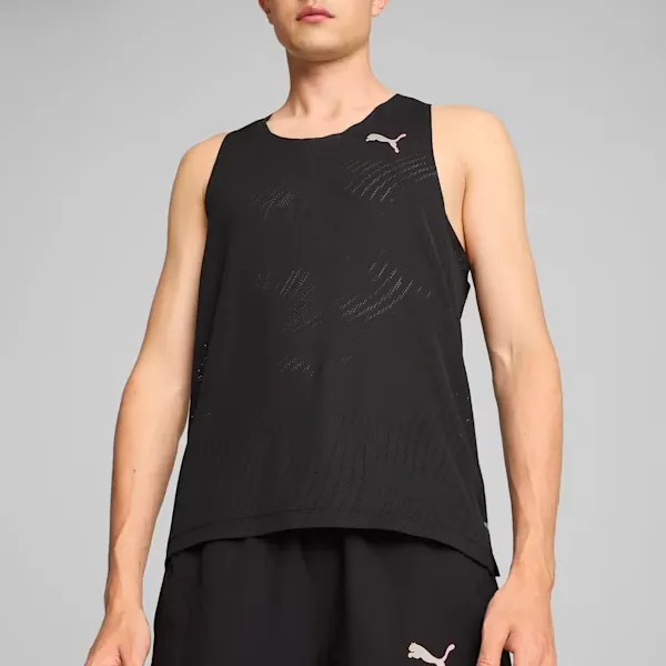 PUMA RUN ULTRASPUN Tank Tops Men's Black-2