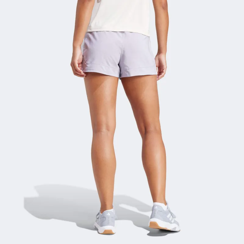 Adidas Free Shipping With AdiClub Pacer Training 3-Stripes Woven High-Rise Shorts-2