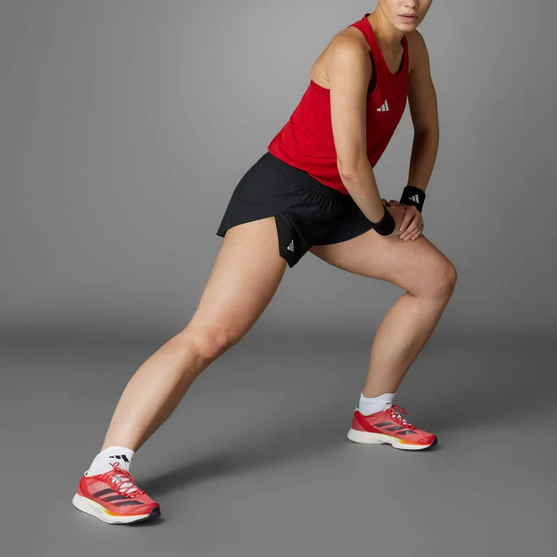 Adidas AdizeroESSENTIALS Sport Performance Casual Shorts Women's Black-5