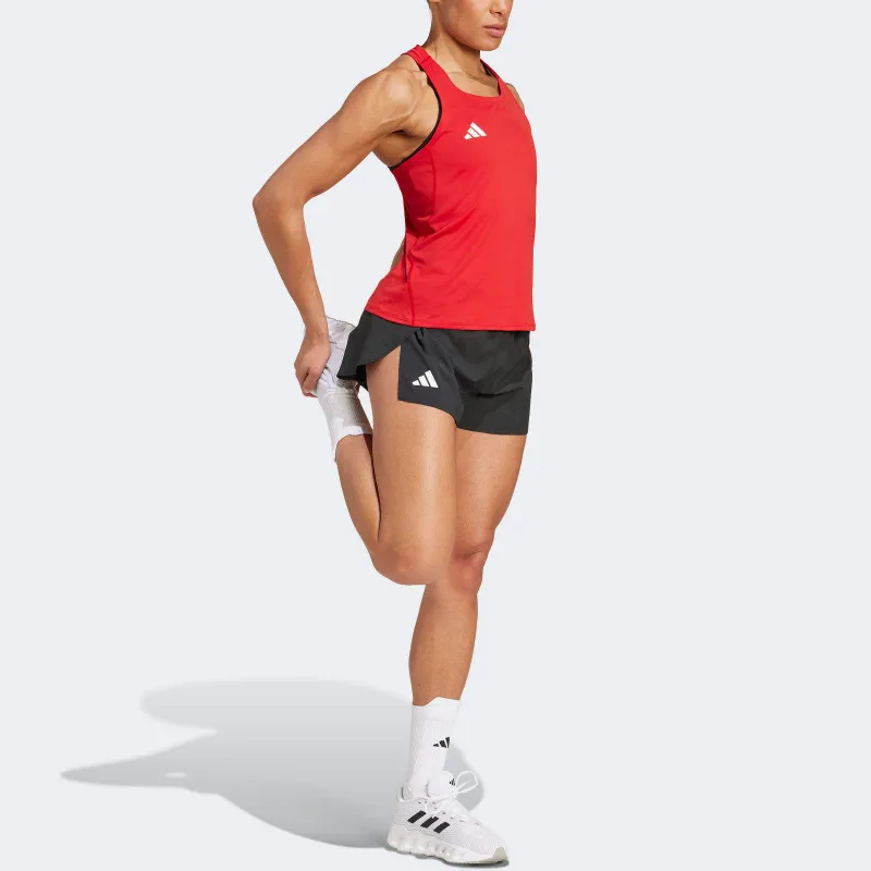 Adidas AdizeroESSENTIALS Sport Performance Casual Shorts Women's Black-6