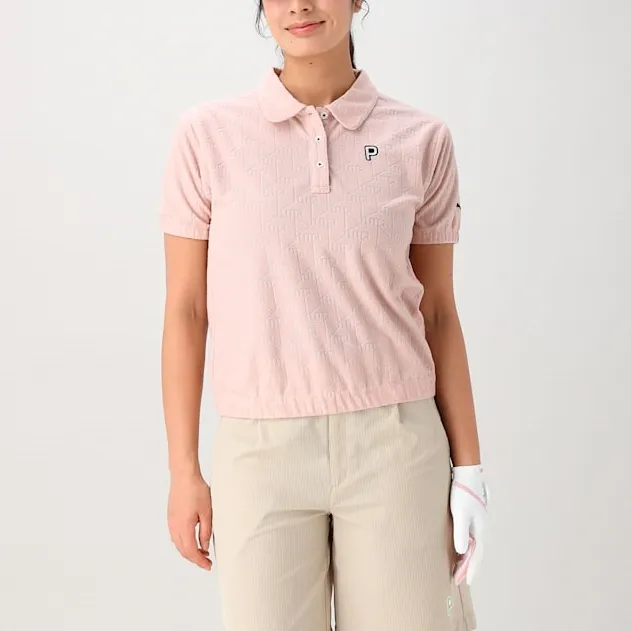 PUMA Polo Shirt Women's Rose Quartz-2