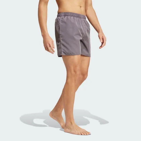 Adidas WASHED OUT CIX Swimming Shorts Men's Carbon Black / White-2