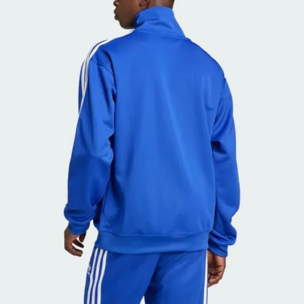 Adidas ADICOLOR FUNNEL NECK TRACK TOP American Sweatshirt Men's Semi Transparent Blue-2
