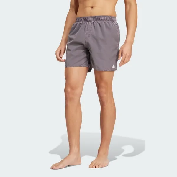 Adidas WASHED OUT CIX Swimming Shorts Men's Carbon Black / White-1