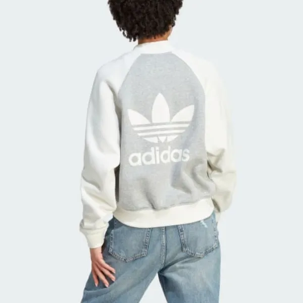 Adidas Originals Adidas Originals Apparel Adi Color Collection Jackets Coats Women's Medium Gray-1