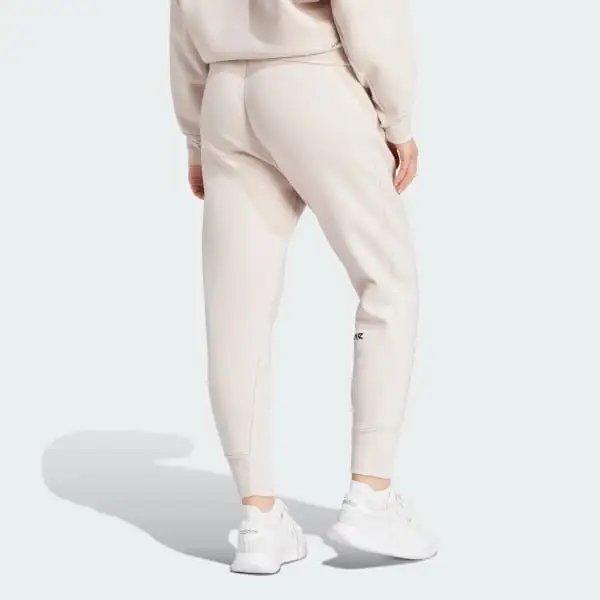 Adidas Z.N.E. TRACKSUIT BOTTOMS Knitted Sports Pants Women's Light Purple-2