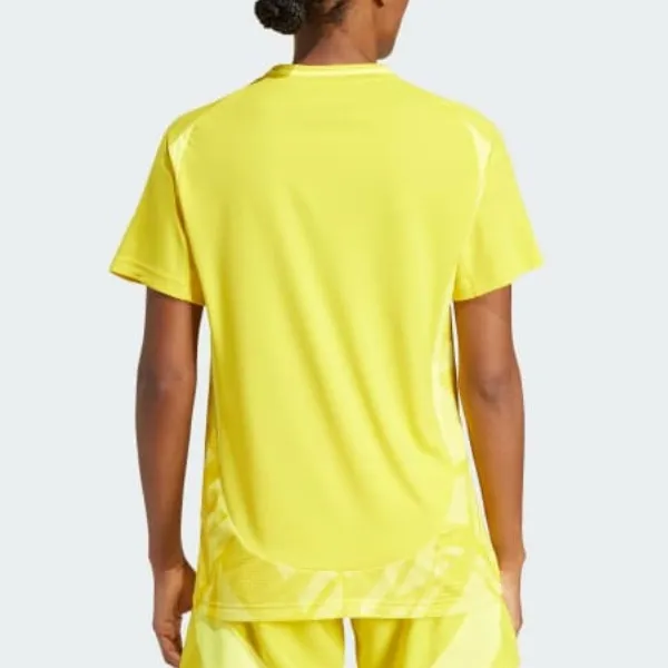 Adidas TIRO Soccer Jerseys Women's Yellow-3