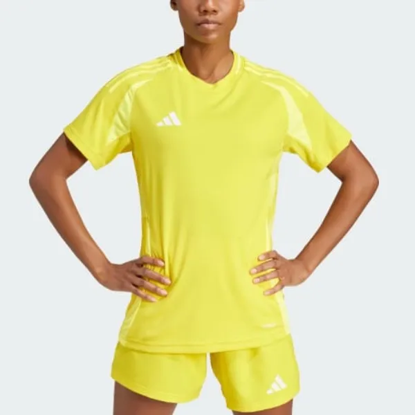 Adidas TIRO Soccer Jerseys Women's Yellow-2