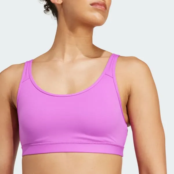 Adidas ALL ME ESSENTIALS Bra Women's Purple-2