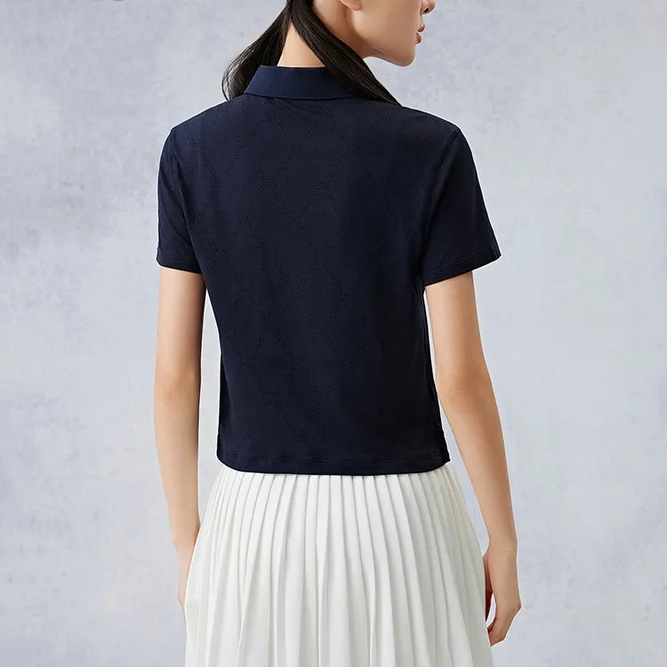 Kappa SS24 Polo Shirt Women's Midnight Blue-5