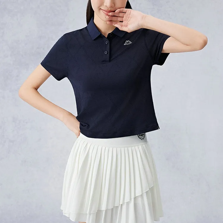 Kappa SS24 Polo Shirt Women's Midnight Blue-3