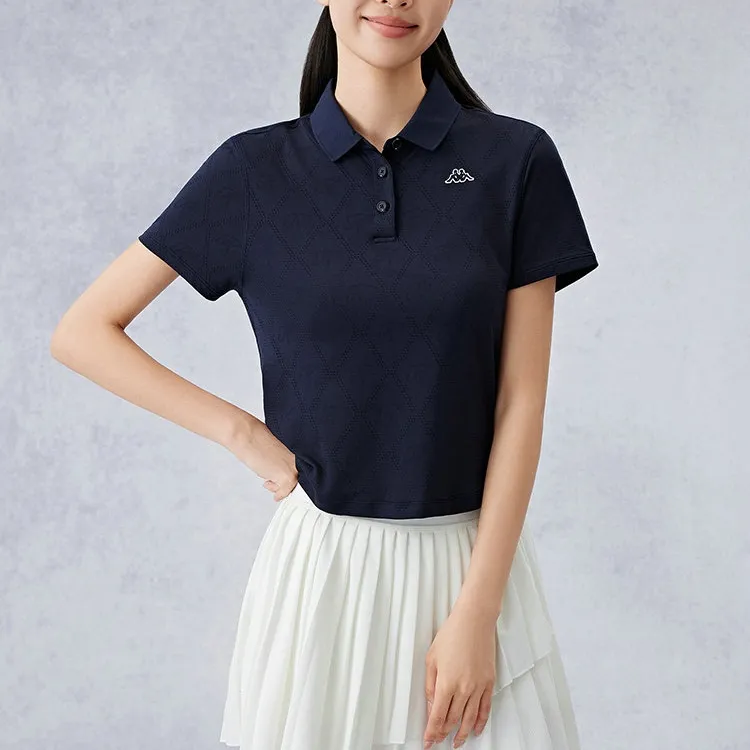 Kappa SS24 Polo Shirt Women's Midnight Blue-2
