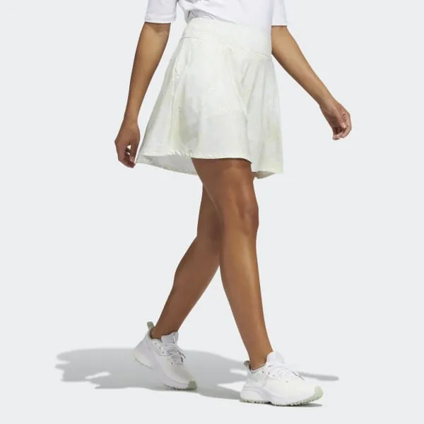 Adidas PRINTED FRILL GOLF SKIRT Casual Shorts Women's White-2