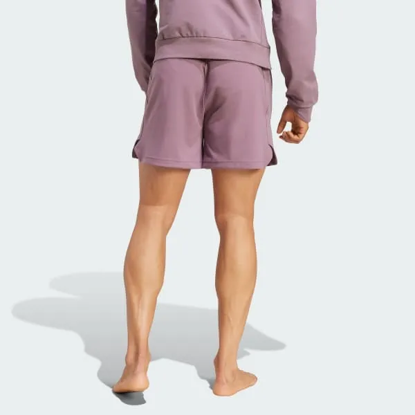 Adidas Free Shipping With AdiClub Designed For Training Yoga Knit Shorts-2