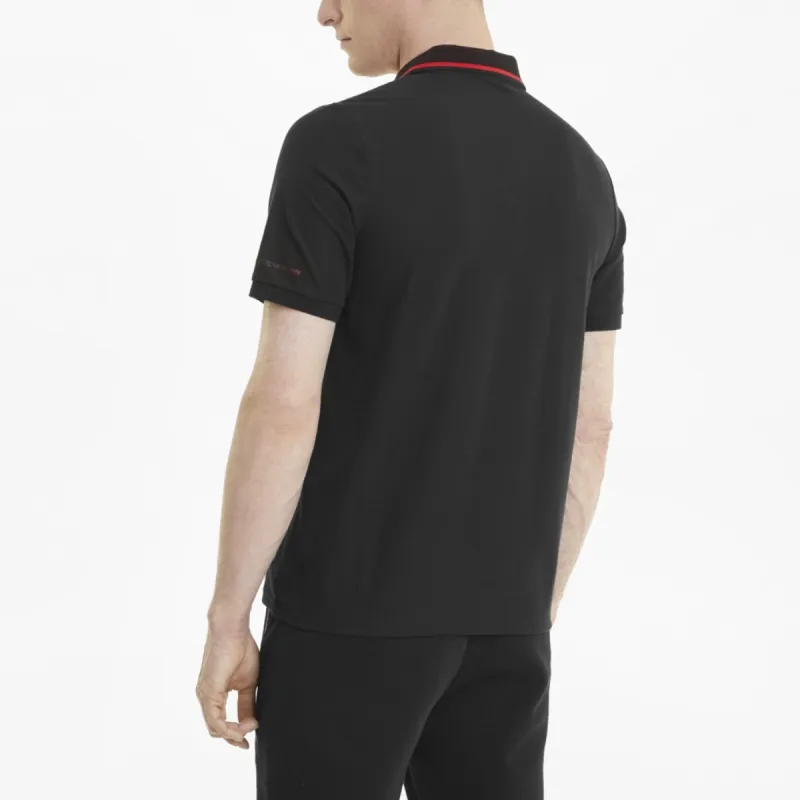 PUMA Scuderia Ferrari Polo Shirt Men's Black-2