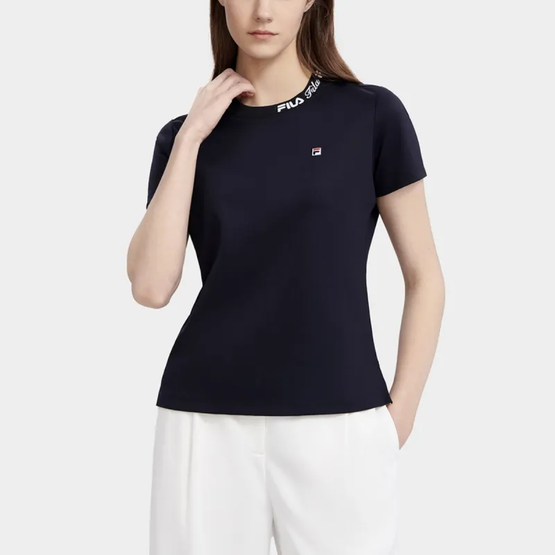FILA T Shirts Women's Black-2