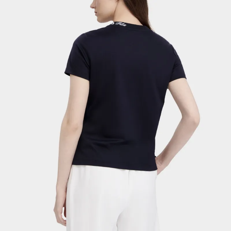 FILA T Shirts Women's Black-5