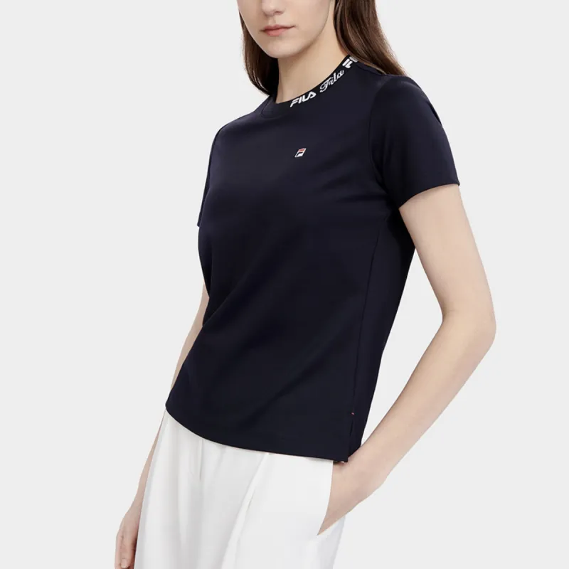 FILA T Shirts Women's Black-3