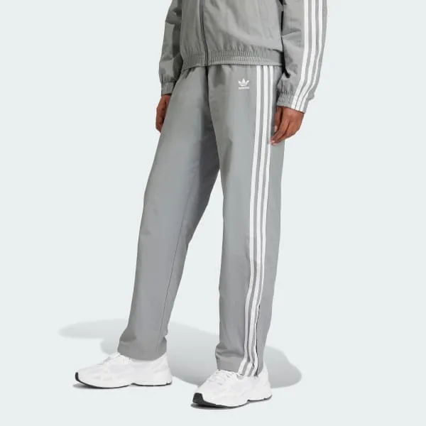 Adidas Women's Woven Track Tracksuit Bottoms Grey Three-2