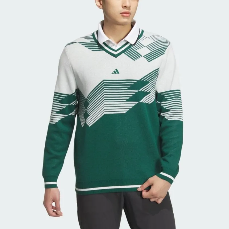 Adidas ARCHIVE Sweater Men's Green White-2