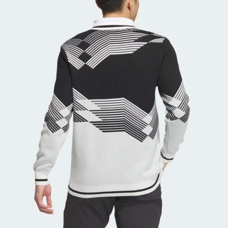 Adidas Sweater Men's Black White-4
