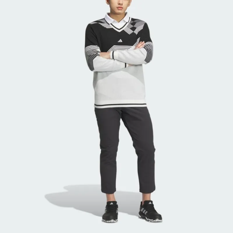 Adidas Sweater Men's Black White-1
