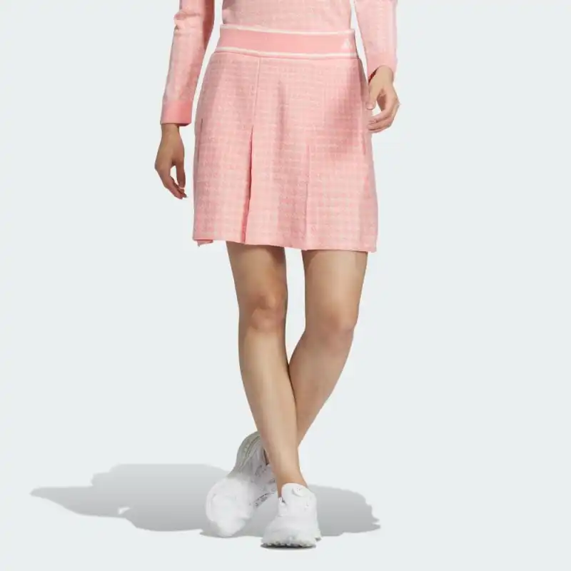 Adidas PRIMEKNIT Casual Short Skirts Women's Pink-3