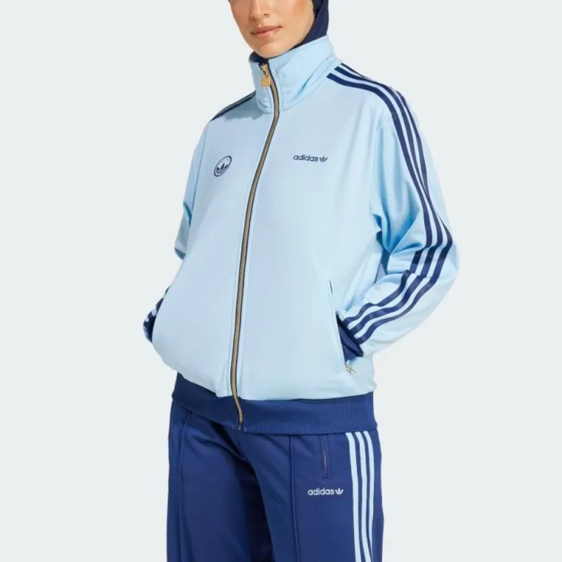 Adidas Originals Jackets Coats Women's Sky Blue-2