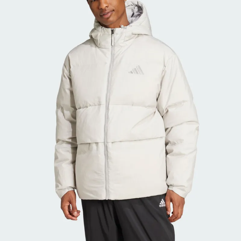 Adidas FW24 Down Jacket Men's Light Gray-2