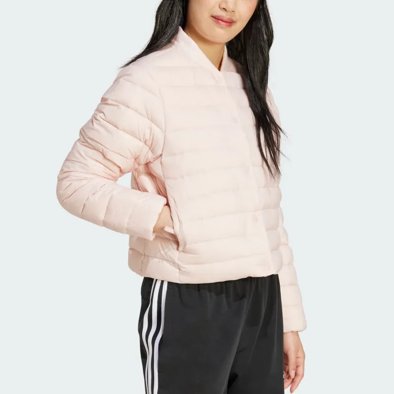 Adidas FW24 LITE DOWN Puffer Jacket Women's Pink-3