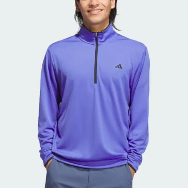 Adidas Lightweight Half-Zip Top Jackets Coats Men's Cobalt Blue-1