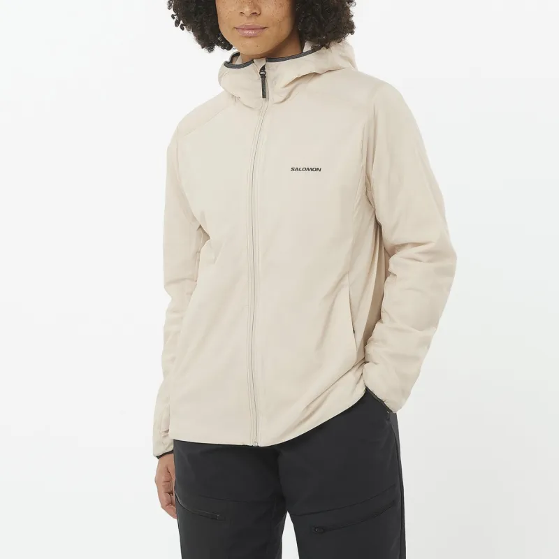 SALOMON Mountain FLEX Puffer Jacket Women's Apricot-2