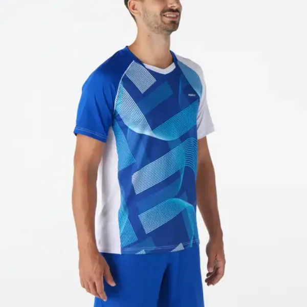 DECATHLON PERFLY T Shirt Men's Sapphire Blue-6