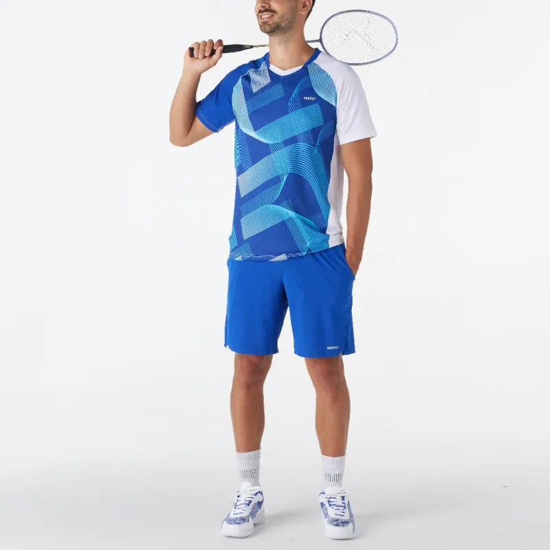 DECATHLON PERFLY T Shirt Men's Sapphire Blue-3