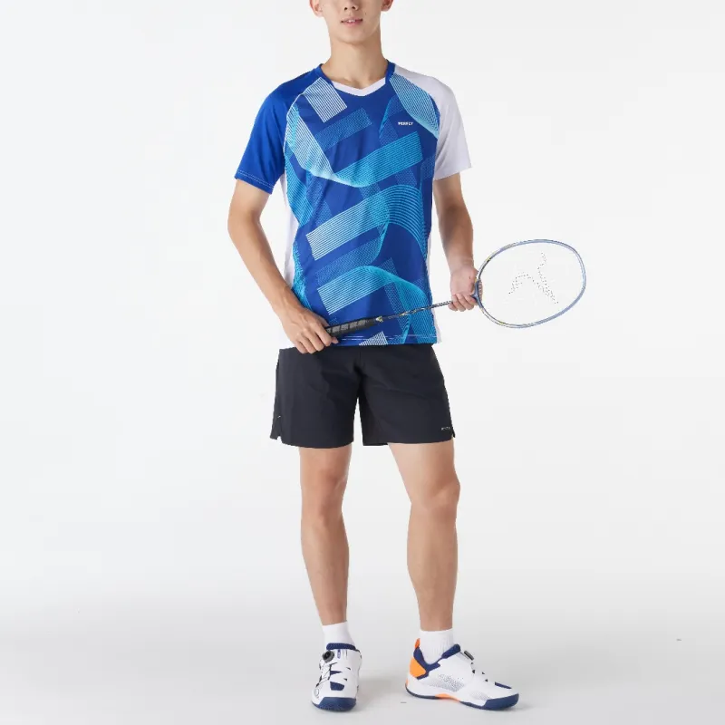 DECATHLON PERFLY T Shirt Men's Sapphire Blue-5