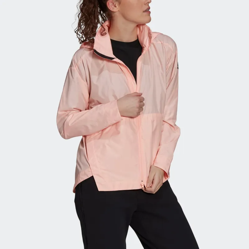 Adidas URBAN W.RDY Jacket Women's Coral Pink-1