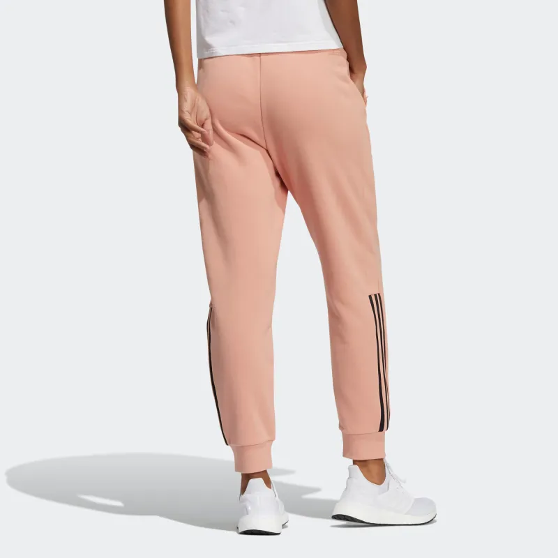 Adidas Athletic Trousers Women's Red Pink-2