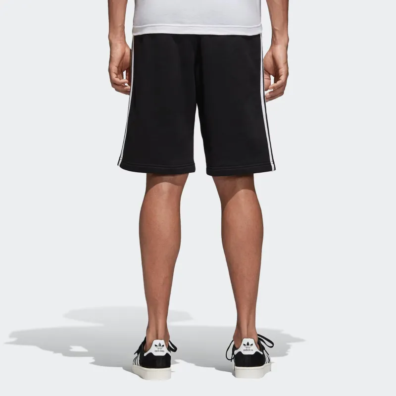 Adidas Originals ADICOLOR3 Stripe Sports Shorts Men's Black-3