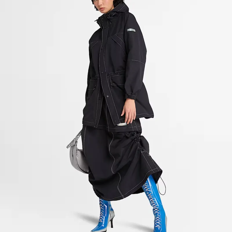 Timberland x Veneda Carter Winnick Coats Women's Black-3