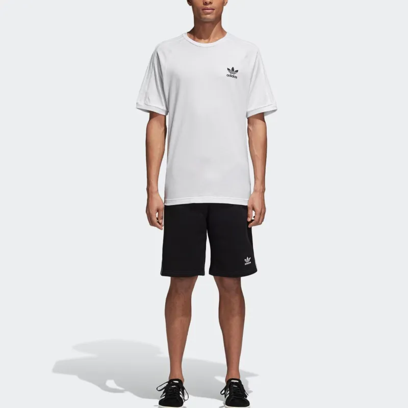 Adidas Originals ADICOLOR3 Stripe Sports Shorts Men's Black-6