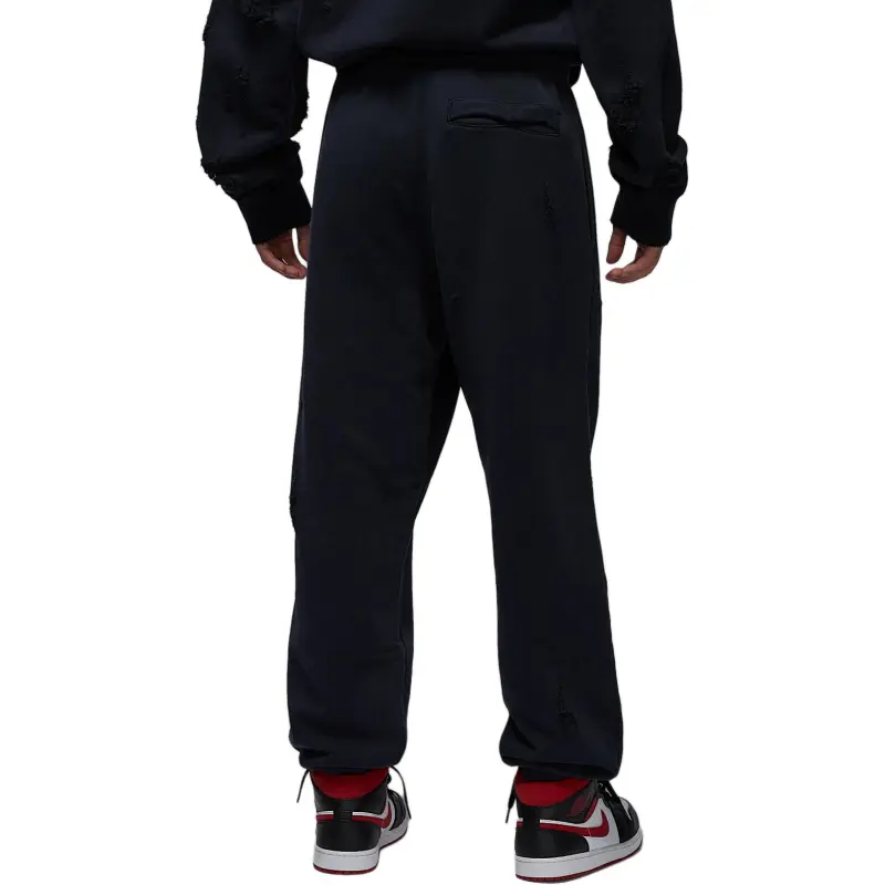 Jordan Air Rare Knitted Sweatpants Men's Black/Sail White-1