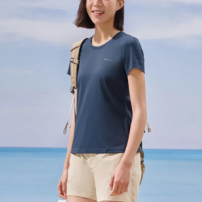 Columbia City Outdoor Collection Regular T-Shirt Women's Marine Blue-3