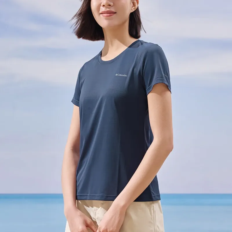 Columbia City Outdoor Collection Regular T-Shirt Women's Marine Blue-2