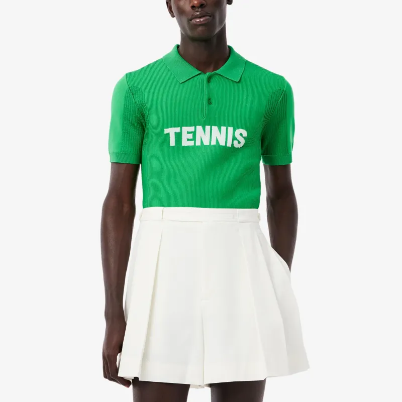 LACOSTE Ribbed Polo Shirt-2